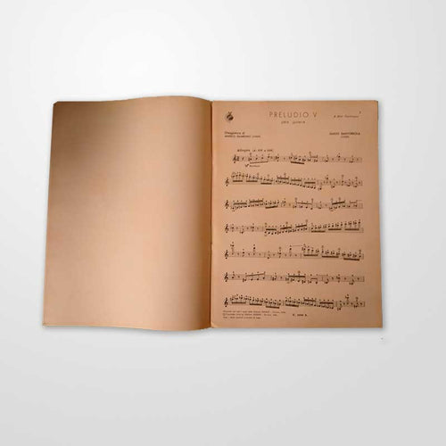 5 prelúdios de Guido Santórsola