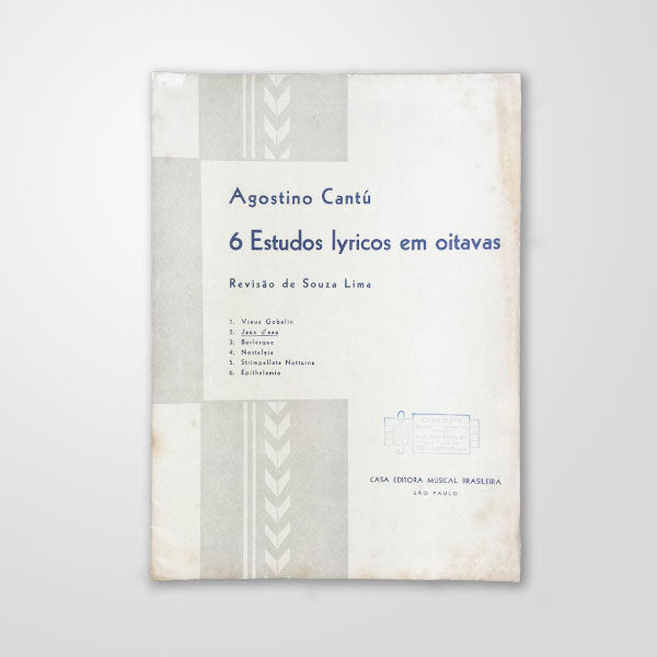 6 Estudos Lyricos em Oitavas