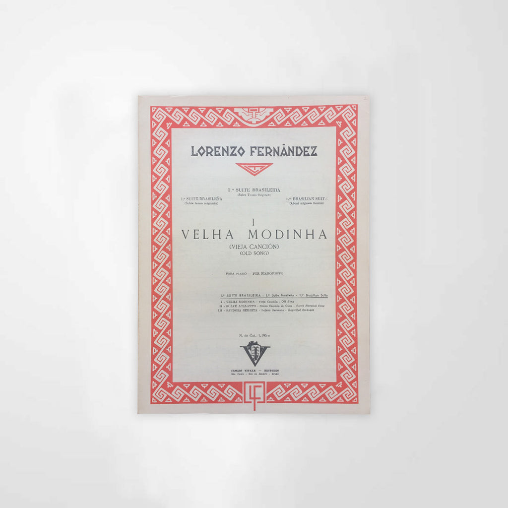 LORENZO FERNANDEZ Velha Modinha