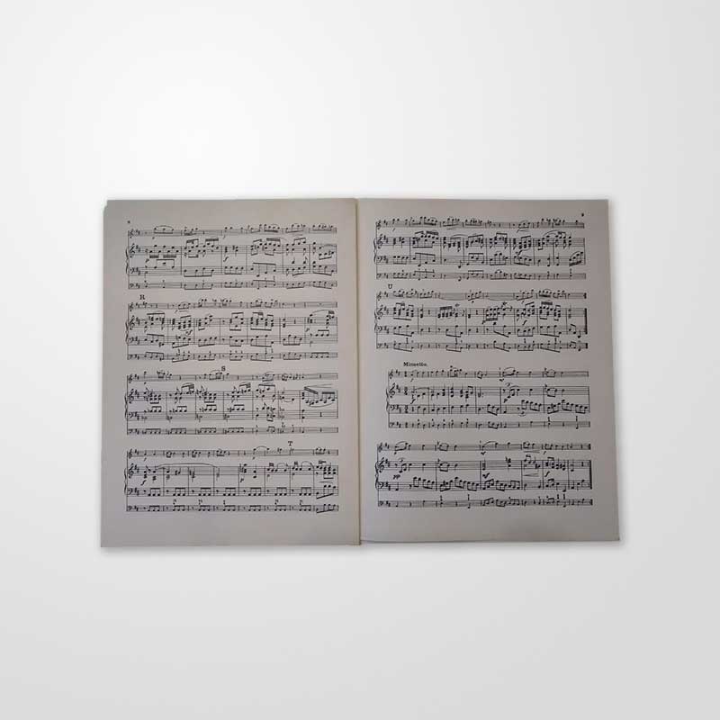 Sonata nº 1 (de Sechs Sonaten für Flöte und Klavier)
