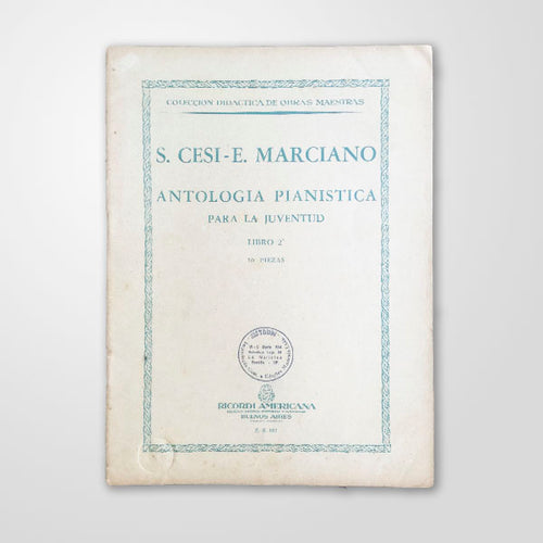 Antologia Pianistica para la Juventud, libro 2º