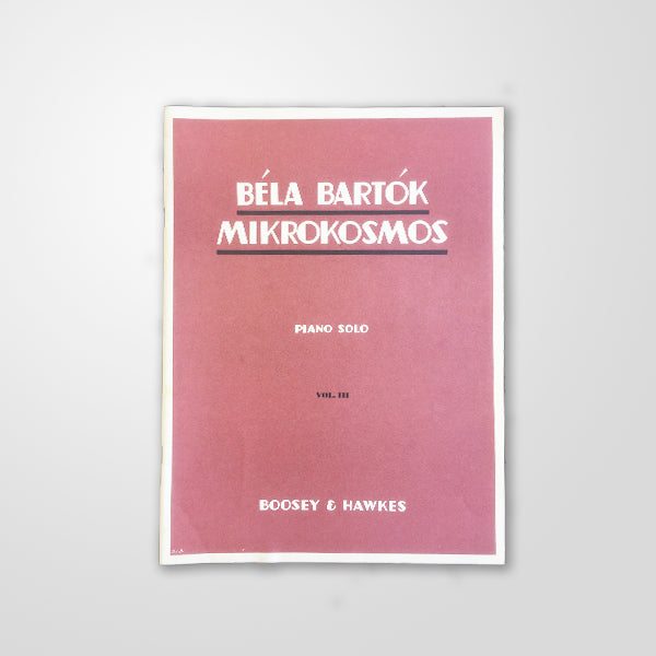 Mikrokosmos Vol. III