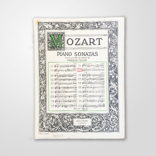 Sonata XII, em Fá Maior