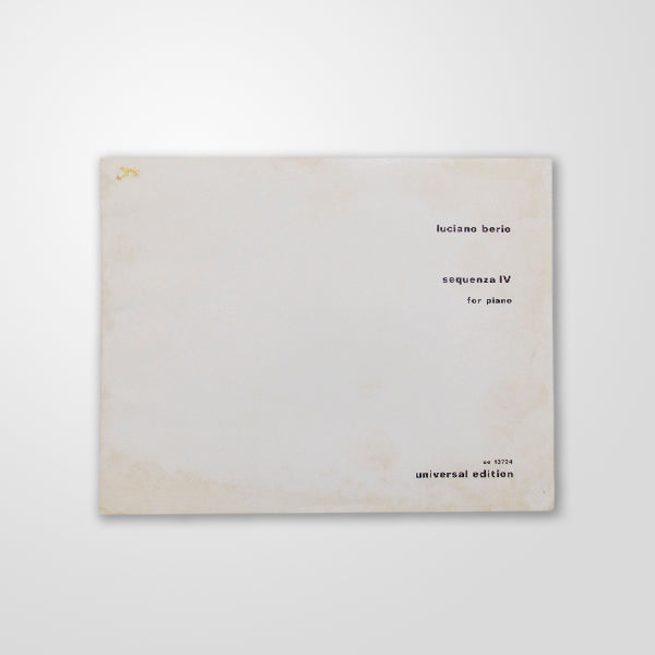 Sequenza IV