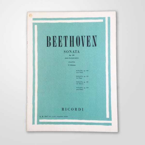 Sonata, op. 109