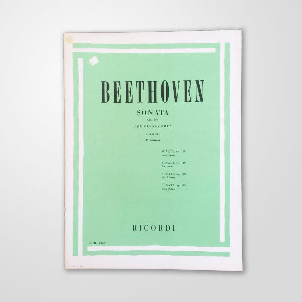 Sonata, op. 110