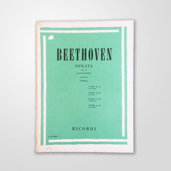 Sonata, op. 111