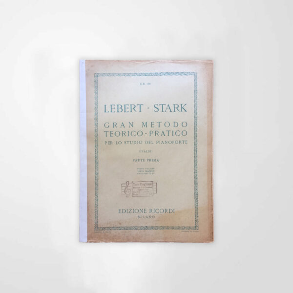 LEBERT-STARK Gran Metodo Teorico-Pratico per lo Studio del Piano.forte Parte Prima - Image 2