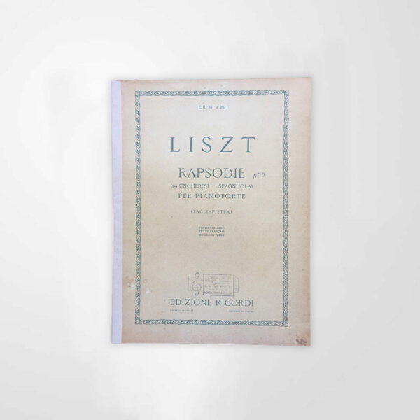 LISZT Rapsodie No 9